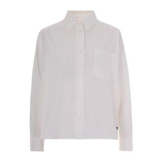 Max Mara Shirts, female, White, Size: 2XS Long Sleeve Shirt