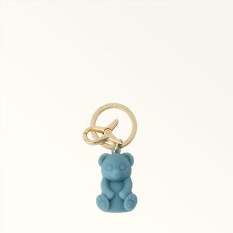 Furla Hashtag Keyring Cloud Blue Blue Pvc Woman