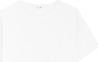 American Vintage Fizvalley Cotton T-shirt - White - S (UK8-10 / S)