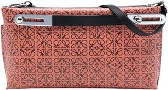 Loewe Pre-owned Cross Body Bags, female, Orange, Size: ONE SIZE Pre-owned The Missy