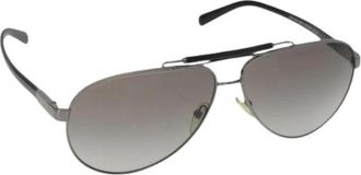 Prada Pre-owned Vintage Zonnebril - Dames - Vintage Accessoires - Zwart - ONE Size - Vintage