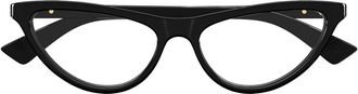 Bottega Veneta Bottega Veneta Bv1416o Linea Ribbon 001 Black Glasses