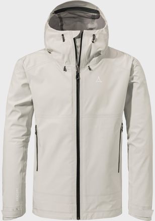 Sch&ouml;ffel Outdoorjacke SCH&Ouml;FFEL Hiking Jacket Style Cascata MNS, Herren, Gr. 48, beige (9040, natur), Oberstoff: Aussenseite: 100% Polyester, Innenseite: 100% P