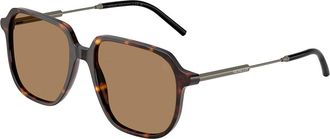 Moncler ME6010 CYLIN 3002M4 Mens Sunglasses Tortoiseshell Size 54