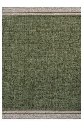 Jonathan Y Designs Alda Modern Minimalist Mingled Solid Indoor/Outdoor Area Rug in Green/cream at Nordstrom, Size 5Ft 0In X 8Ft 0In