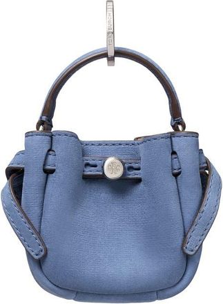 Tory Burch Romy Bucket Bag Charm in Soft Blue at Nordstrom