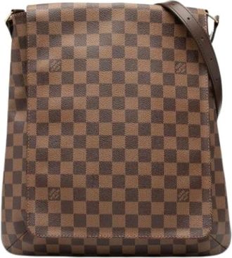Louis Vuitton Pre-owned Cross Body Bags, female, Brown, Size: ONE SIZE Pre-owned Vintage Cross Body Bag