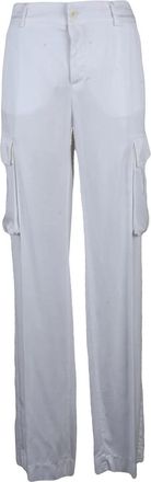 Mason's MasonS Cargo Trousers Soft Leg White