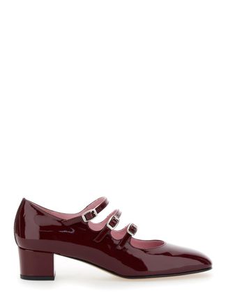 Carel Dark Brown Leather Pumps