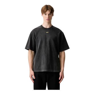 Off-white Heren, Tops, Zwart, Maat: S Katoen