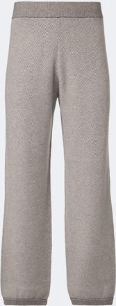 arch4 Mr Banksy cashmere wide-leg pants