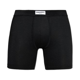 Dsquared2 Bottoms, male, Black, Size: 2XL Logo Boxers