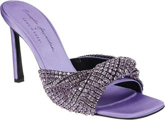 Sergio Rossi Loafer - Evangelie Sabot Pink & Purple - Gr. 37 (EU) - in Rosa - f&uuml;r Damen