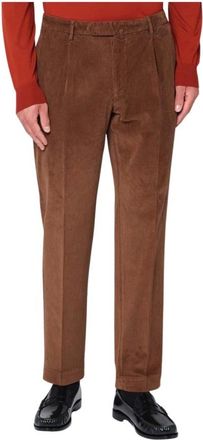 Santaniello Hombre, Pantalones, Marrón, Talla: L