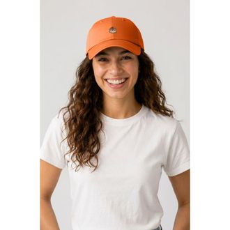 Dalix Sourdough Dad Cap in Orange at Nordstrom