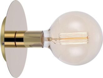 Markslöjd Disc - Lámpara de pared interior 1 luz Latón, E27 - Markslojd