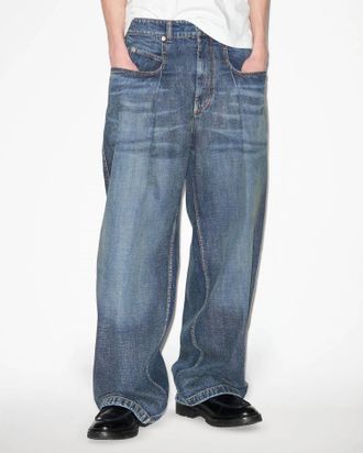 Isabel Marant Pre-Loved Janael Pants In Dark Blue