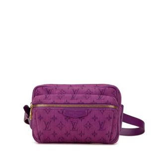 Louis Vuitton Pre-owned Belt Bag - Dames - Pre-owned - Paars - Maat: ONE Size Leer