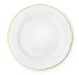 Anna Weatherley Simply Anna Dinner Plate in White/gold at Nordstrom
