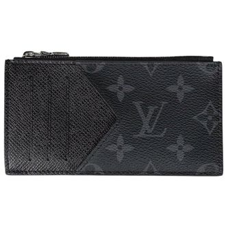 Louis Vuitton Black Noir Taigarama Coin Purse/Coin Case (Pre-Owned)