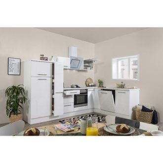 Respekta Cucina Angolo cottura Cucina ad angolo Amanda bianca 290 x 200 cm Respekta Premium