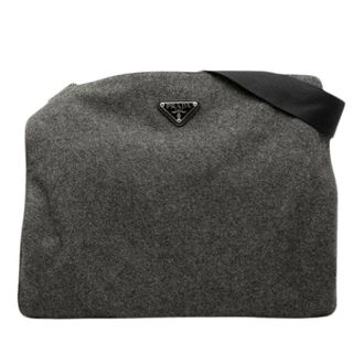 Prada Borsa Crossbody Pre-owned - - Pre-owned - Donna - Grigio - ONE SIZE