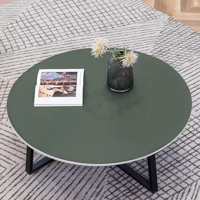 geschirr mit muster Großhandel blau und weiß Sets Porzellan Hand-Painted Geschirr Couchtisch aus naturfarbenem Holz