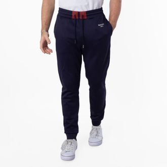 Bally Logo Technical Cotton Track Pants, Size Medium