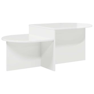 vidaXL Mesa De Caf&eacute; Brillante 100 X 50 X 40 Cm Madera De Ingenier&iacute;a Vidaxl