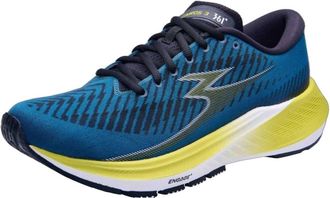 361&deg; Mens Kairos 3 Running Shoes In Dark Moss/chartreuse