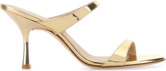 Stuart Weitzman Golden Round Open toe Heels