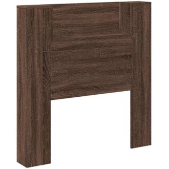 vidaXL Headboard Brown Oak 100 x 16.5 x 103.5 cm Engineered Wood vidaXL