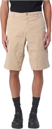 Blauer Korte Broeken, Heren, Beige, W31, Stijlvolle Casual Shorts