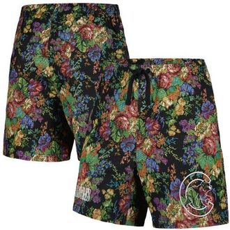 Pleasures Mens PLEASURES Black Chicago Cubs Floral Shorts at Nordstrom, Size Small
