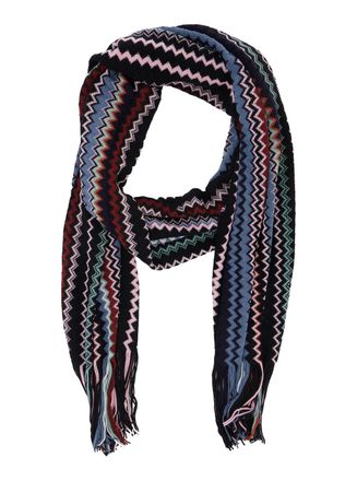 Missoni Womens Scarf Multicolour Tech Fabric Acrylic Scarfs