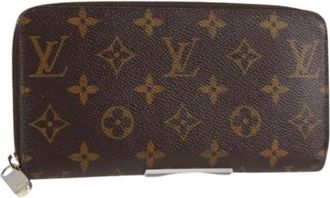 Louis Vuitton Pre-owned Wallets, female, Brown, Size: ONE SIZE Pre-owned Canvas Wallet