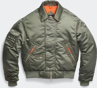 Canada Goose Blouson aviateur Seguin (Hommes, Sagebrush/Sgnl Orng, TG)
