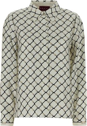 Gucci Printed Silk Shirt