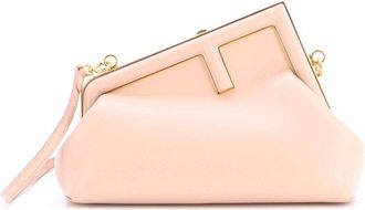 Fendi Fendi Beige Leather First Bag Small (Authentic Pre-Loved)