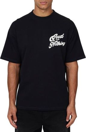 Good For Nothing Funk Oversized T-shirt in Black at Nordstrom, Size Small Uk