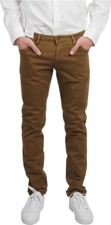 Pantaloni Torino Hombre, Pantalones, Marrón, Talla: W40