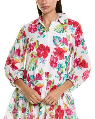 Tommy Bahama Fiesta Floral Shirt Dress
