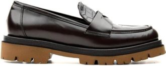 Laura Bellariva Mocassins - Dames - Loafers - Zwart - 36 EU - Leer - Schoenen