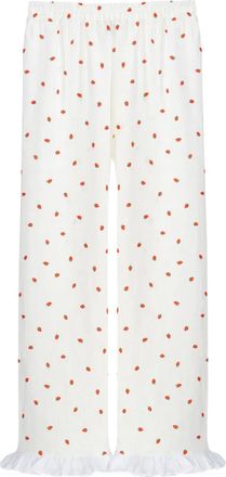 Sleeper Pantaloni con ruches - Bianco