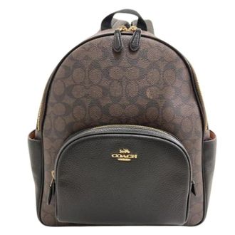 Coach Pre-owned Backpacks, female, Brown, Size: ONE SIZE Pre-owned Plastic Backpack