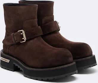 Balenciaga Venom Mini suede ankle boots