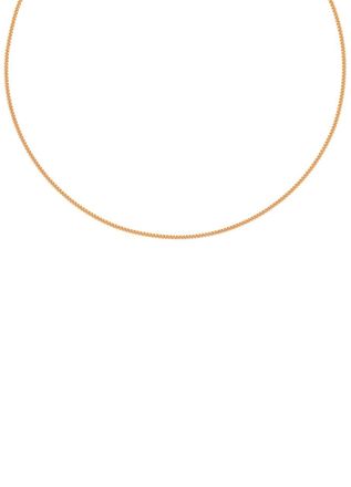 Astrid & Miyu Curb Chain 18k Gold-plated Necklace - One Size