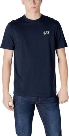 Emporio Armani Emporio Armani Ea7, Uomo, Top, Blu, XS, new
