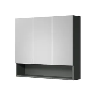 Vicco Armario Con Espejo Para Ba&ntilde;o Willow, Artesano, 80 X 70 Cm, Vicco