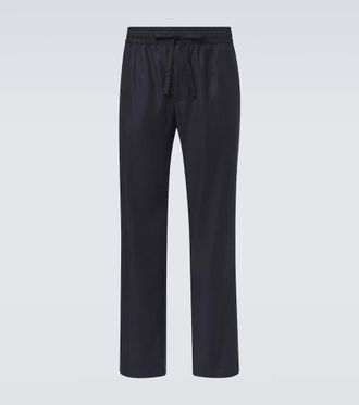 Dolce & Gabbana Virgin wool straight pants